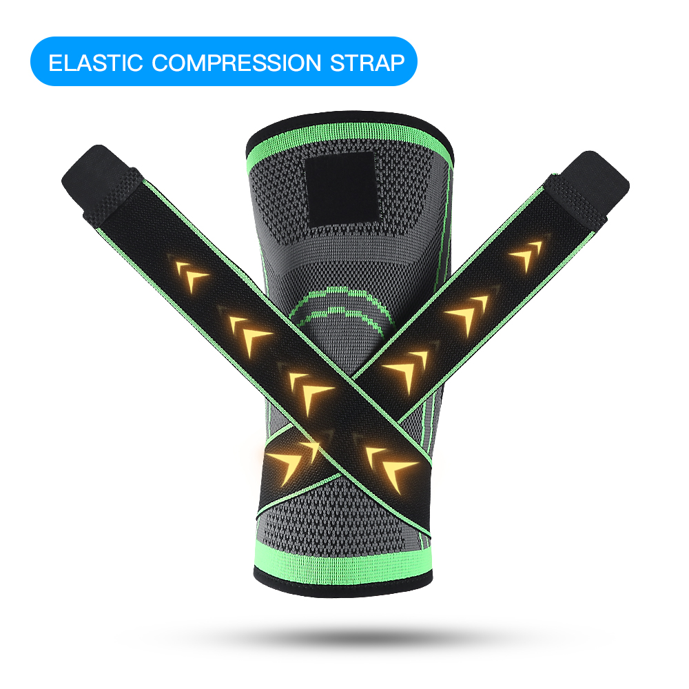 knee Brace with 3D Knitting & Adjustable Straps