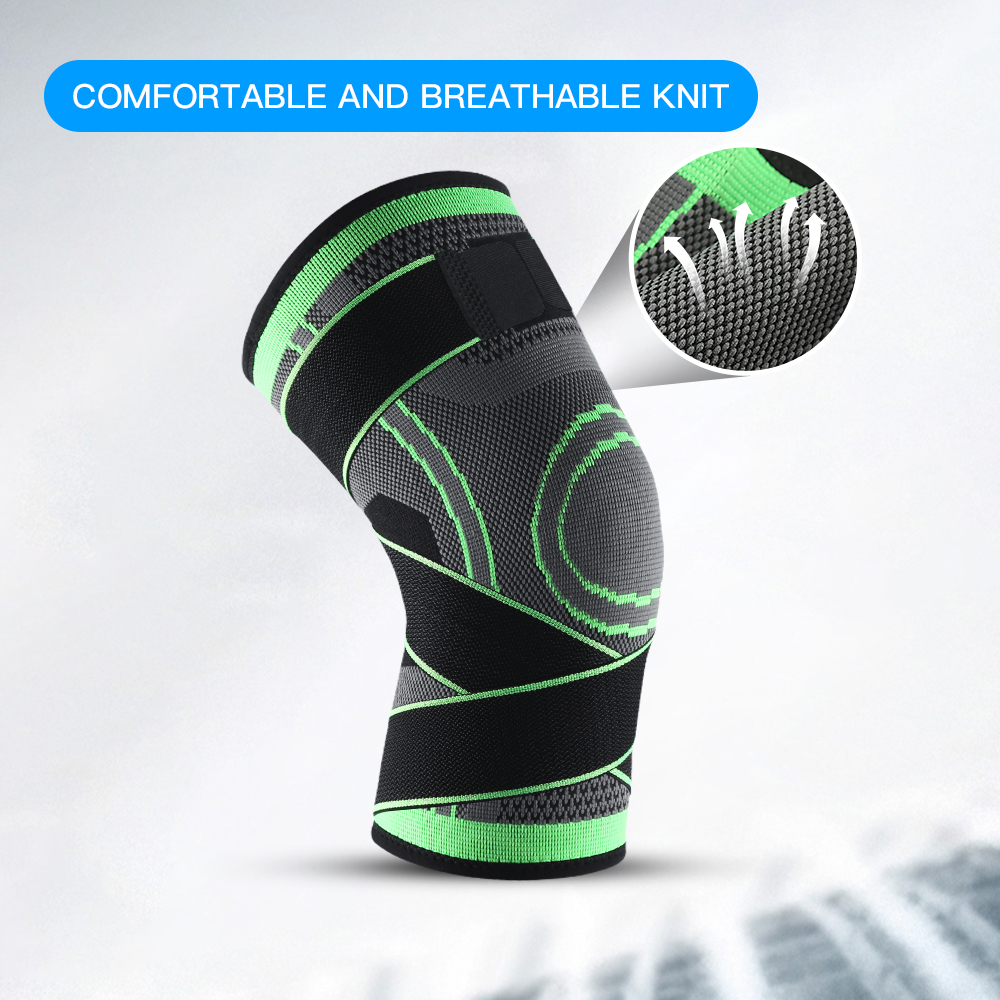 knee Brace with 3D Knitting & Adjustable Straps