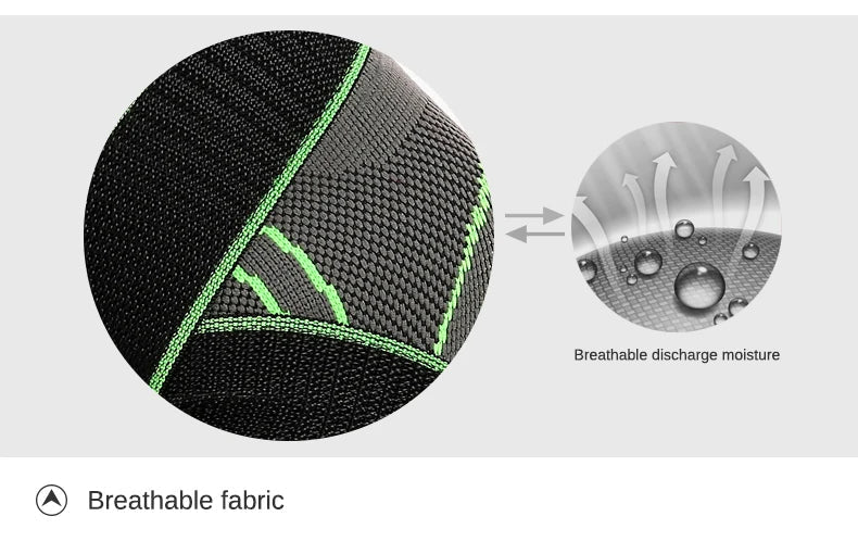 knee Brace with 3D Knitting & Adjustable Straps